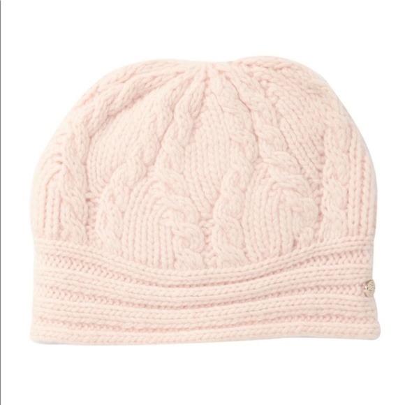 Helen Kaminiski Quin Pink Cashmere Beanie